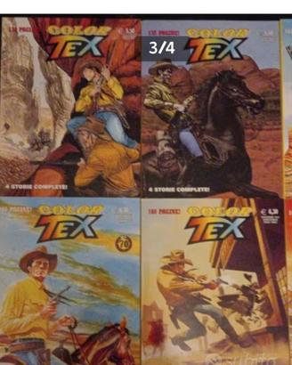 TEX COLOR numero sei numero otto e dal numero undi
