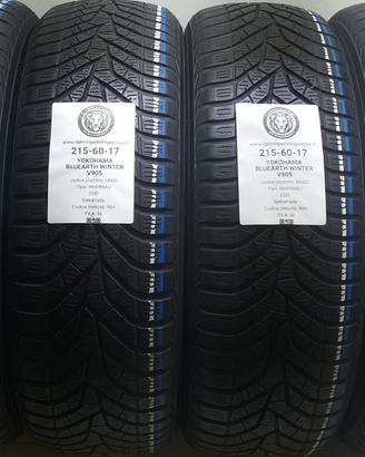 4 GOMME 215 60 17 YOKOHAMA A68420