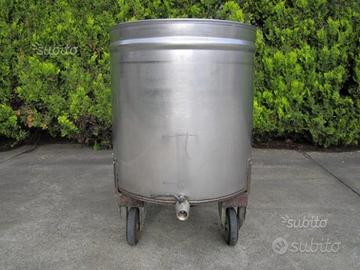 Contenitore INOX mobile