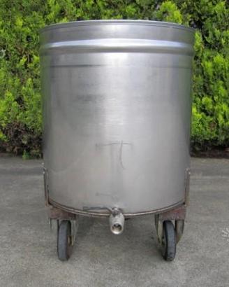Contenitore INOX mobile