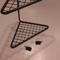 doppia mensola angolare per doccia