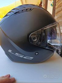 CASCO LS2 JET DOPPIA VISIERA MODELLO COPTER OF600