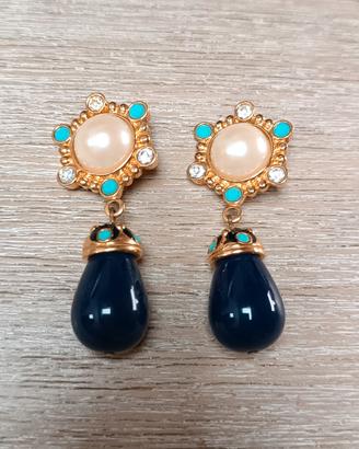 orecchini vintage a clip