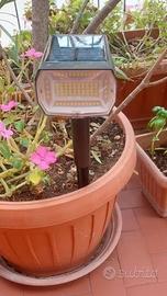 Faretto da giardino a luce solare. Nuovo