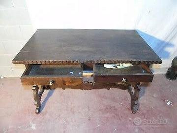 Tavolo scrittoio a due cassetti 