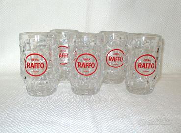 Set 5 Boccali Birra RAFFO Originali, Fantastici