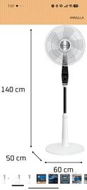 ventilatore a piantana 