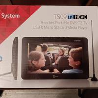 Tv portatile LCD 9”