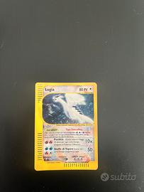 Carta Pokemon Lugia tipo cristallino Aquapolis