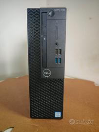 Pc Dell i3 8° Gen.ram 8gb ssd nuovo 250gb+hdd 500g