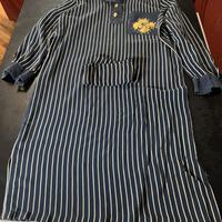 Vestito Blu a Righe Mizar