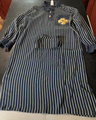 Vestito Blu a Righe Mizar