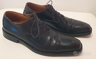 Scarpe classiche pelle nera uomo n. 43 marca Gigli