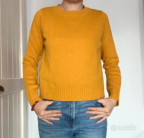 Maglione H&M Divided giallo senape