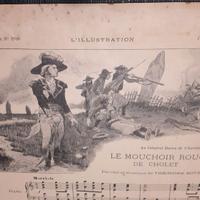 spartito musicale antico allegato l'illustration