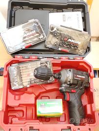 Trapano avvitatore a Impulsi con accessori 