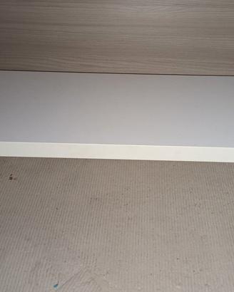 Tavolino panca TV porta oggetti 120 x 35p x 20h cm