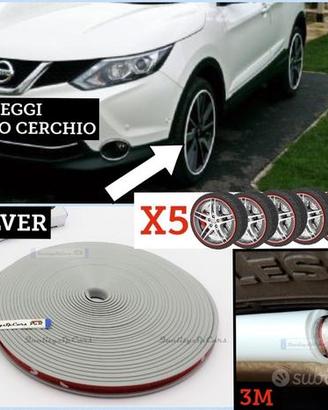 Protezione CERCHI in lega NISSAN Bordino Bianco