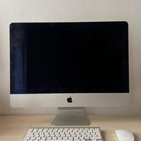 IMac 21.5 con tastiera e muse