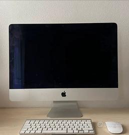 IMac 21.5 con tastiera e muse