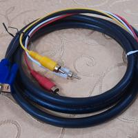 CAVO ADATTATORE HDMI MASCHIO VGA con RCA AUDIO VID