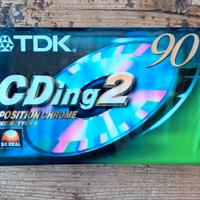 Cassetta audio TDK CDing2 da 90 minuti
