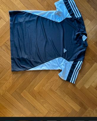 T-shirt Sportiva Adidas Grigio Scuro - Taglia L