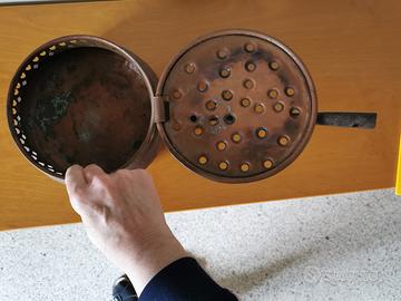 Scaldaletto in rame inizio Novecento