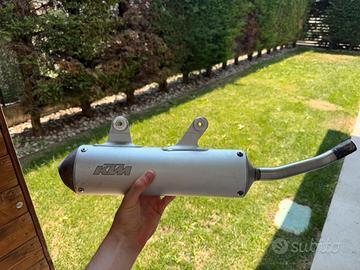 silenziatore ktm sx 125 19/22