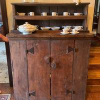 Piattaia/credenza vintage in rovere del 1500