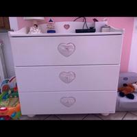 Cassettone-fasciatoio Nanan