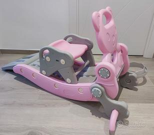 Costway Cavallo a dondolo con scivolo