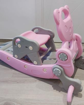 Costway Cavallo a dondolo con scivolo