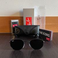 Ray-Ban Hexagonal / Neri + Lente Nera