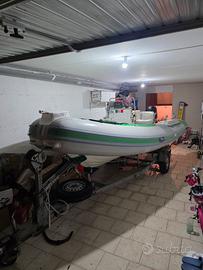 Gommone Lomac 520,Motore suzuki carrello Ellebi