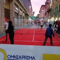 Mini campo tennis smontabile
