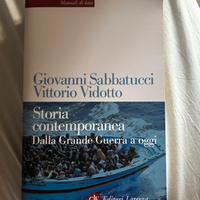 Storia contemporanea - Sabbatucci e Vidotto