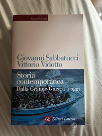 Storia contemporanea - Sabbatucci e Vidotto