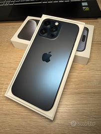 iPhone 15 Pro Max 256Gb Blu Titanio