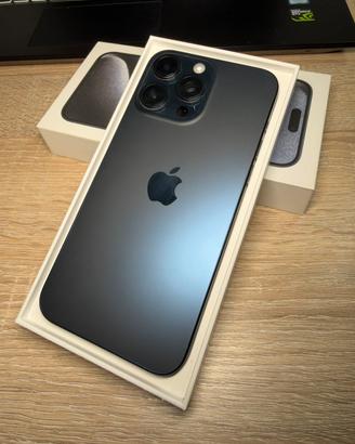 iPhone 15 Pro Max 256Gb Blu Titanio