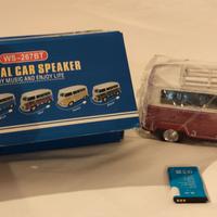 WS-267BT Crystal Car Shape Bus Bluetooth Speaker