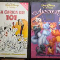 Vhs Disney -Gli Aristogatti -La carica dei 101