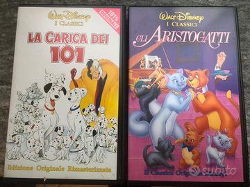 Vhs Disney -Gli Aristogatti -La carica dei 101