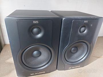 COPPIA CASSE MONITOR M-AUDIO BX5 D2
