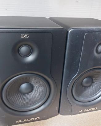COPPIA CASSE MONITOR M-AUDIO BX5 D2