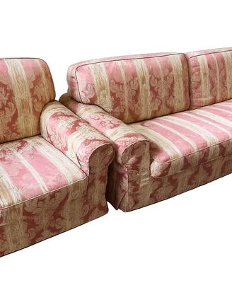 Divano letto piu’ 2 poltrone