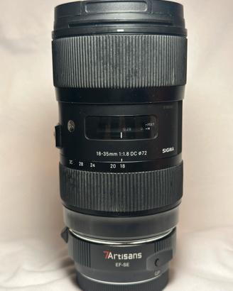 Sigma 18-35mm f/1.8 DC Canon EF