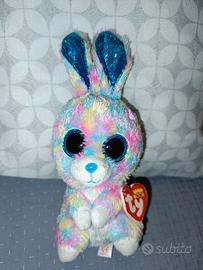 peluche  Ty Beanie Boos il coniglietto Hops