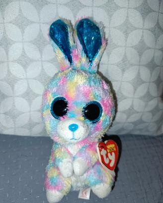 peluche  Ty Beanie Boos il coniglietto Hops