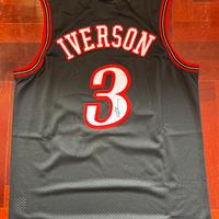 NBA Jersey Allen Iverson Philadelphia 76ers Nera